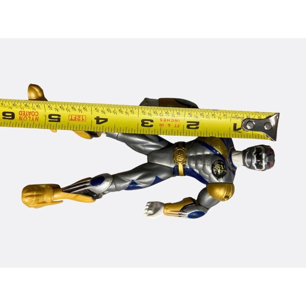 2001 Bandai Power Ranger Wild Force Lone Wolf Action Figure - Picture 3 of 11
